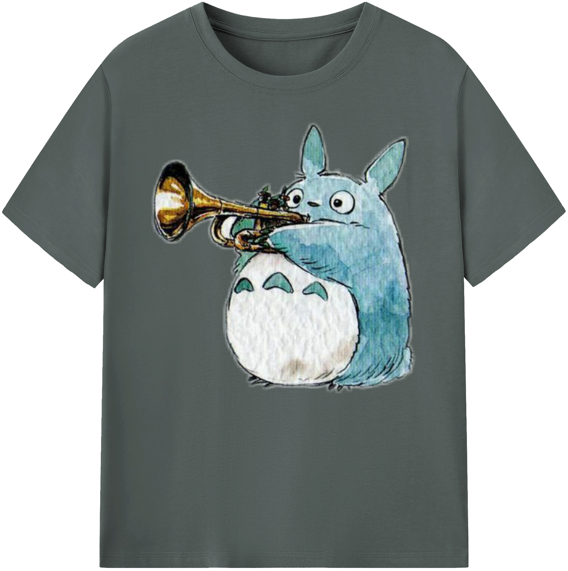 （画像用） となりのトトロ 草壁メイ 草壁サツキ My Neighbor Totoro Satsuki Kusakabe Mei Kusakabe 綿100％ メンズ半袖Tシャツ｜肌触りやわらか＆通気性